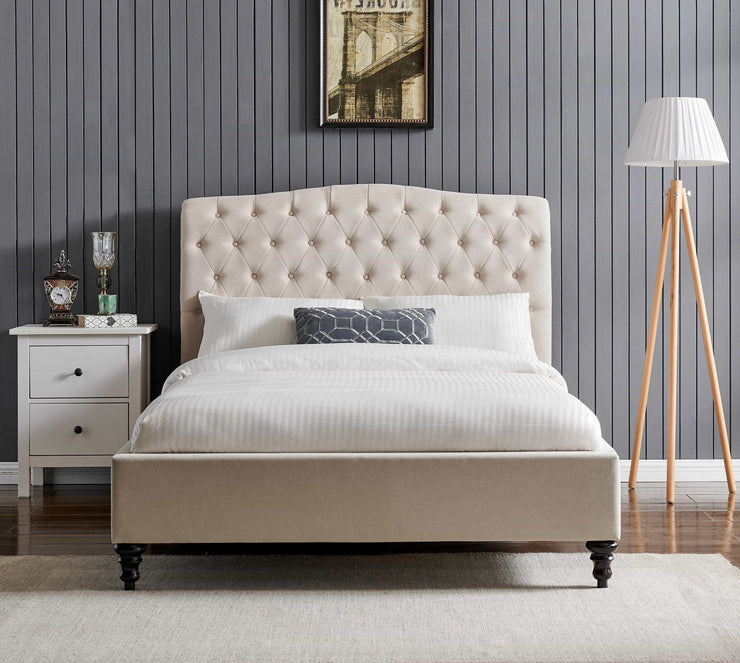 Bergen Upholstered Bed Frame