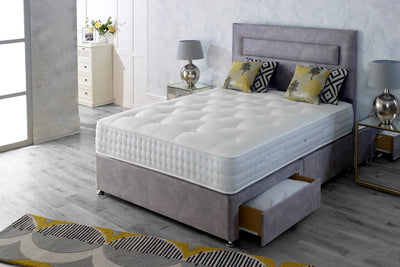 Orthopocket 1000 Divan Set - Free Headboard