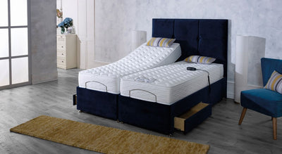 Memory Adjustable Bed Set