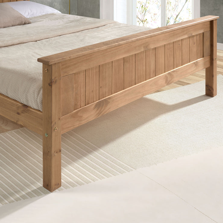 Oslo High Footend Wooden Bed Frame