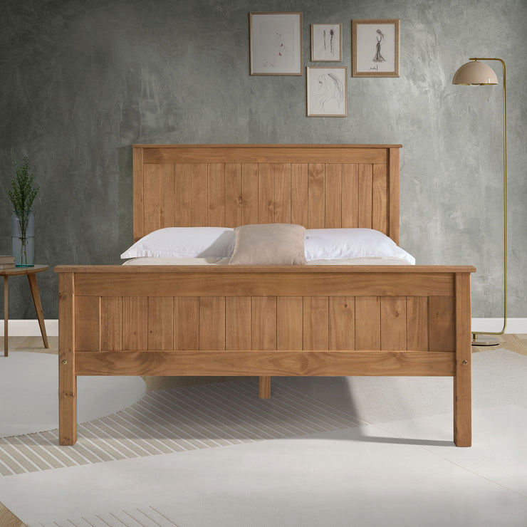 Oslo High Footend Wooden Bed Frame
