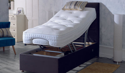 Pocket Natural Medium Adjustable Bed Set