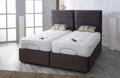 Pocket Natural Firm Adjustable Bed Set