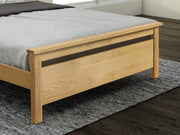 Pisa Oak Wooden Bed Frame